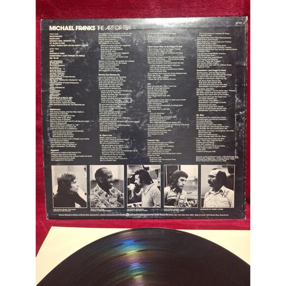 Michael Franks – The Art of Tea Vinyl LP (Reprise MS 2230, 1975) - Picture 3 of 7